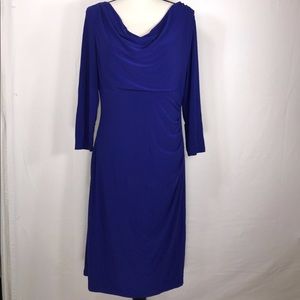 Ralph Lauren Purple Dress Size 16